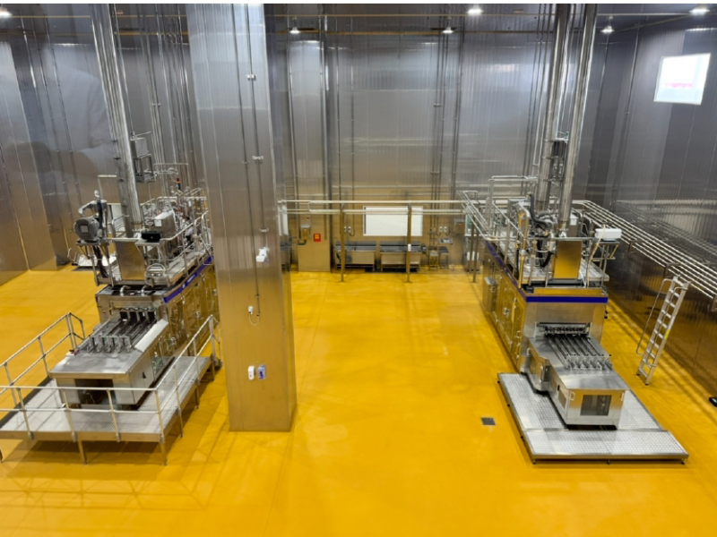 F&N AgriValley Rotating Milking Parlour & Dairy Factory Green Room.